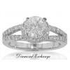 1.75 CT Women's Round Cut Diamond Engagement Ring